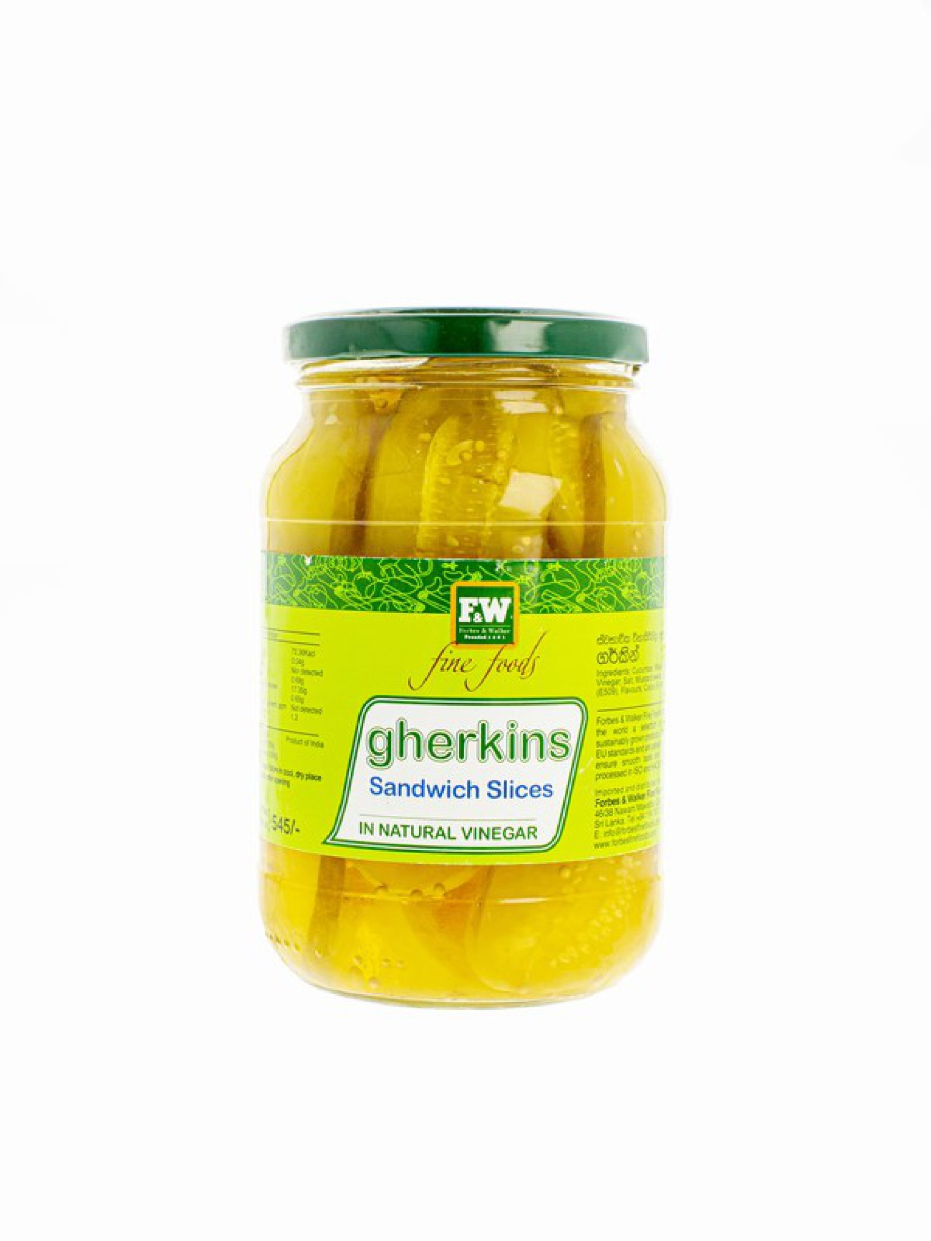 Gherkin Sandwich Slices