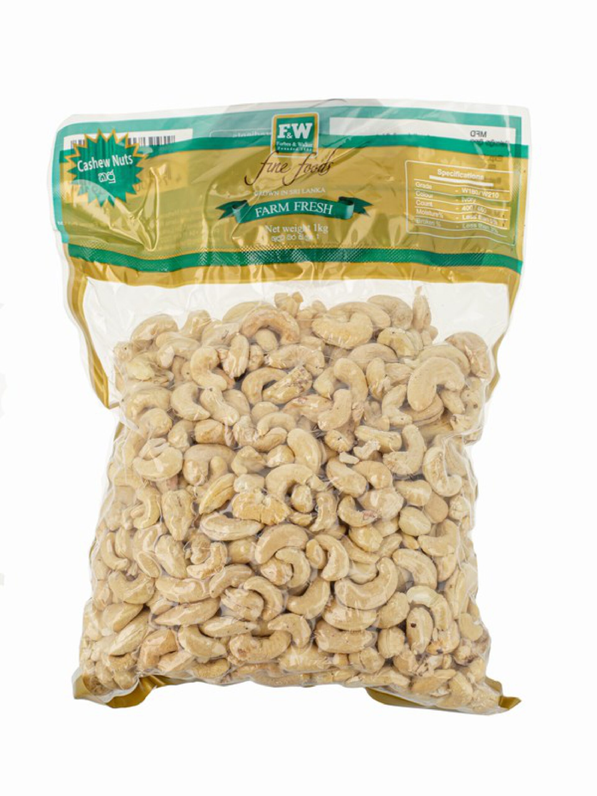 Roasted Wholenuts with added salts