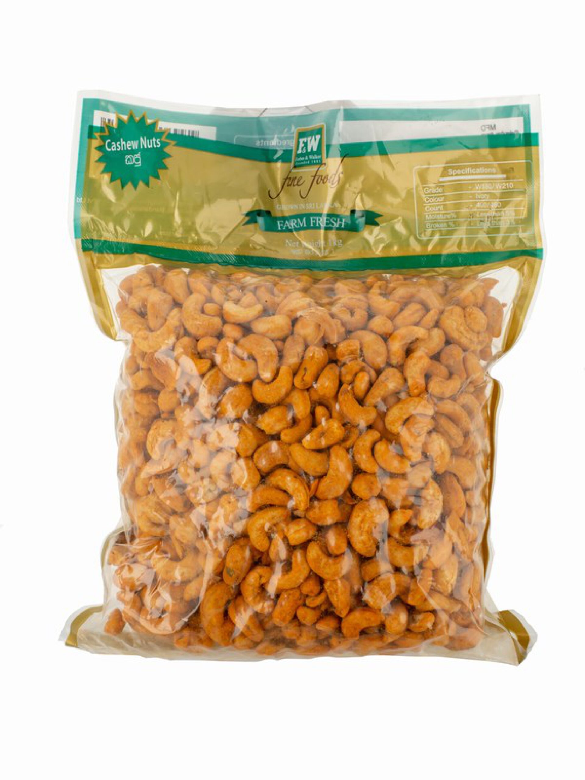 Roasted Wholenuts with added spices