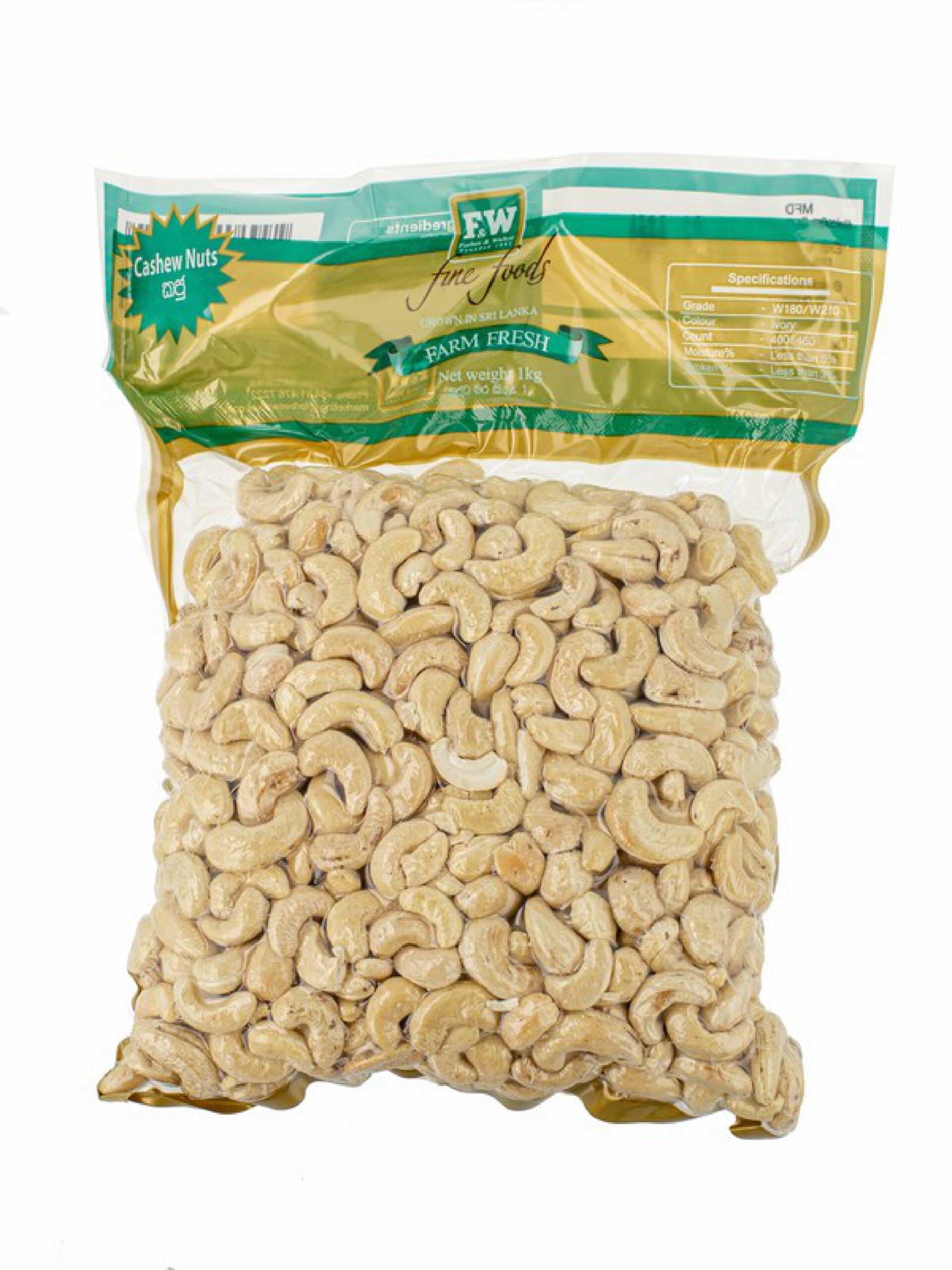 Roasted Wholenuts with no additives